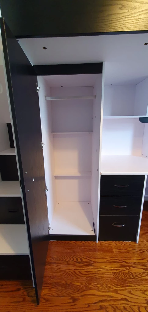 Twin bed with storage - photo 4