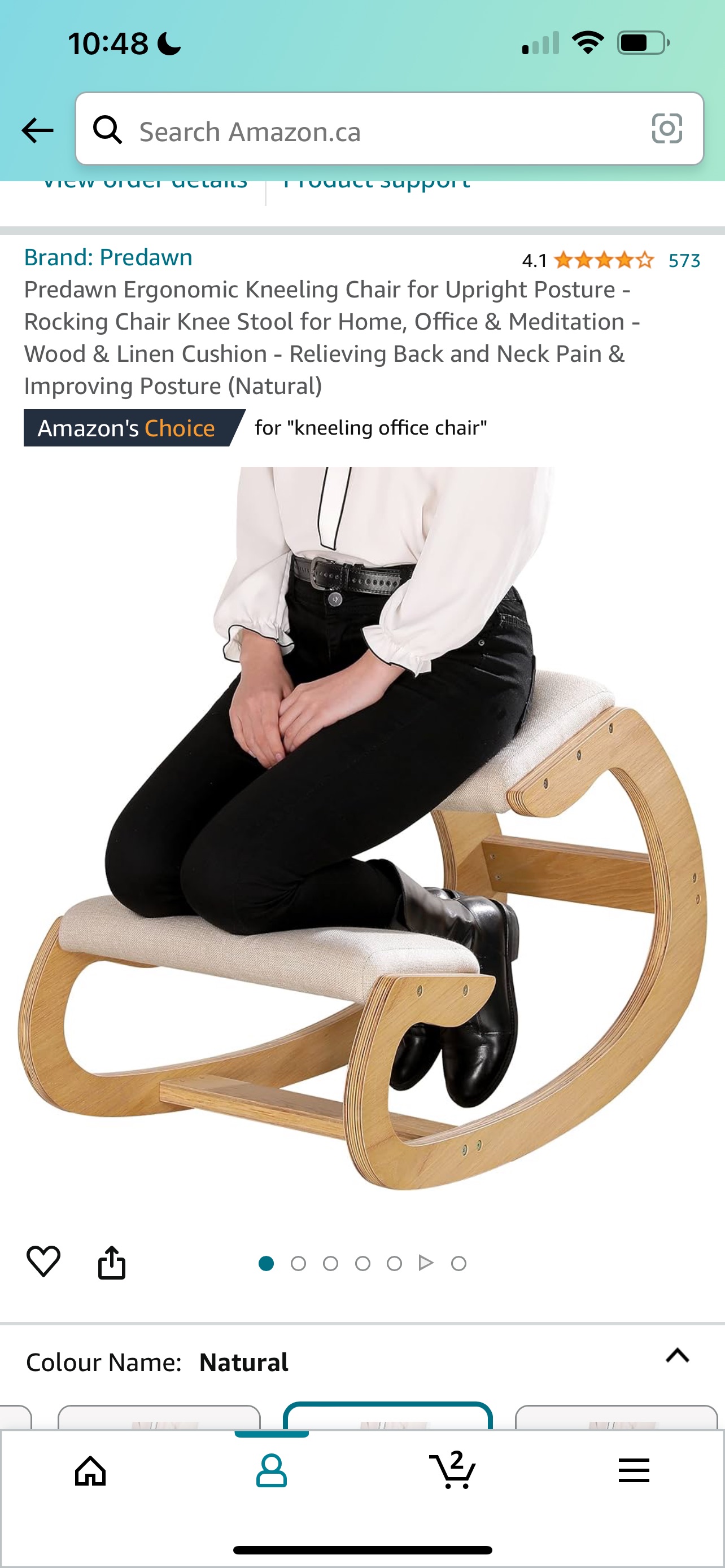 Kneeing chair