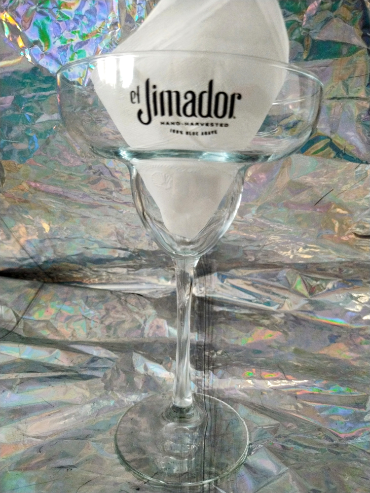 Lot of 10 " EL JIMADOR " 13oz. Margarita Glasses