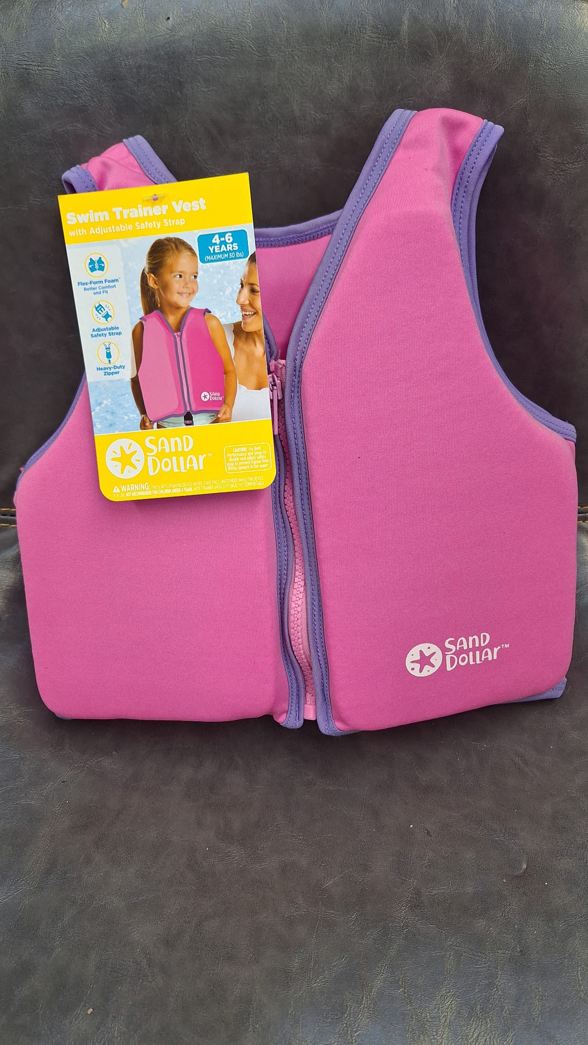 Swim Trainer Vest Adjustable Safety Straps  -  Boys and girls image indicator(4)