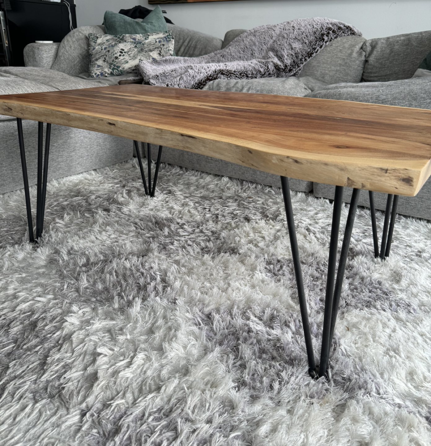 Solid Wood Coffee Table - photo 4