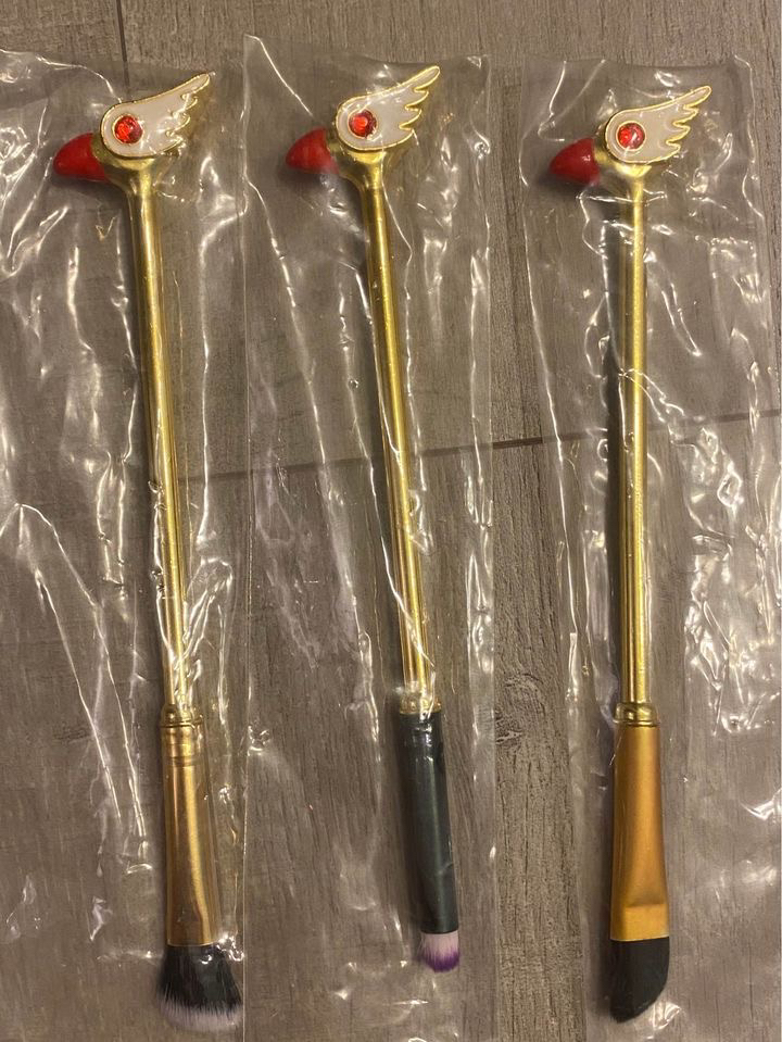 3 card captor Sakura wand makeup brushes image indicator(3)