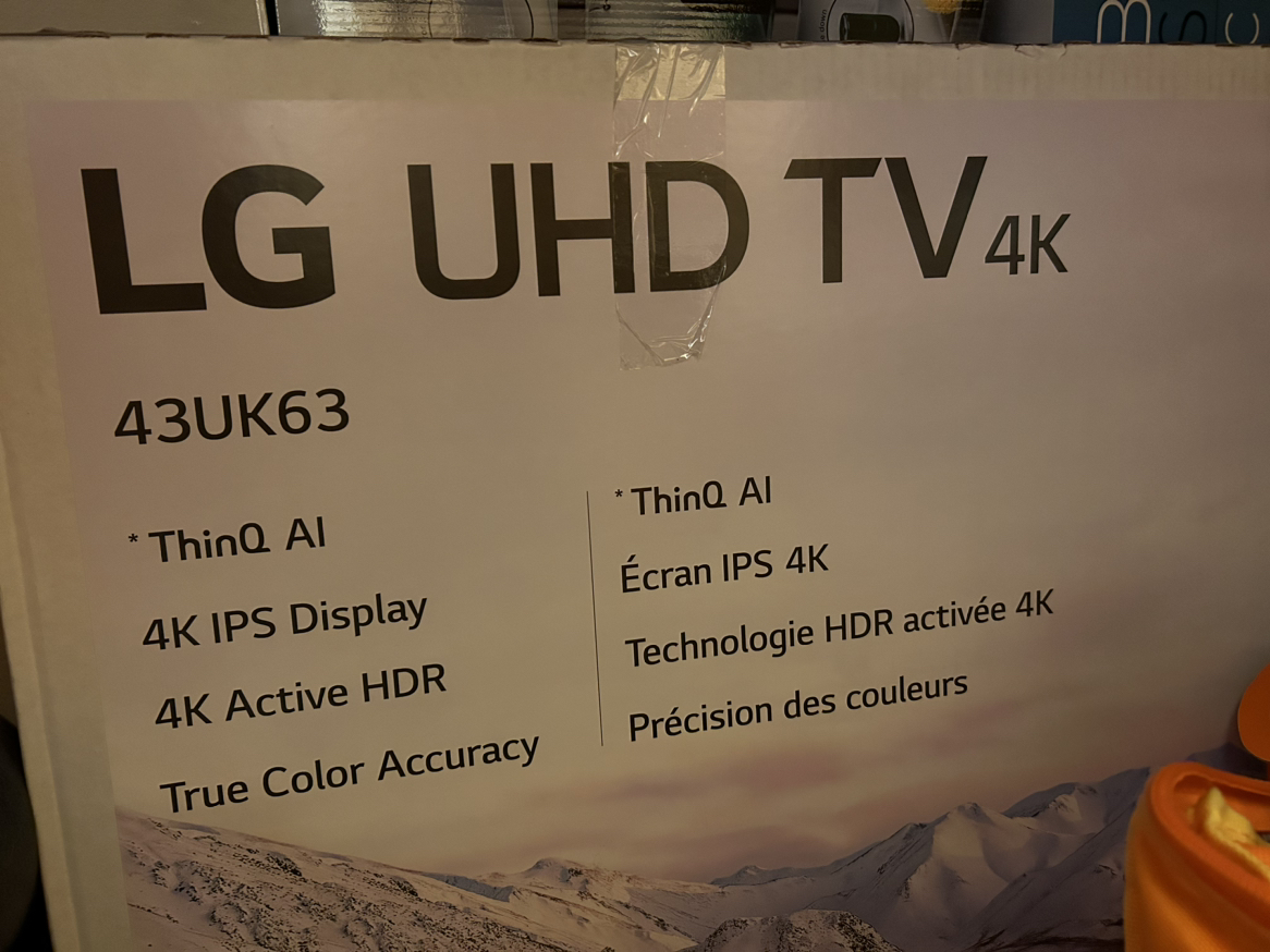 43’ LG Smart TV - photo 5