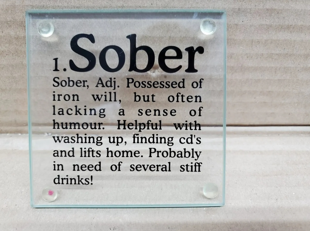 Kikkerland drunk glass coasters image indicator(4)