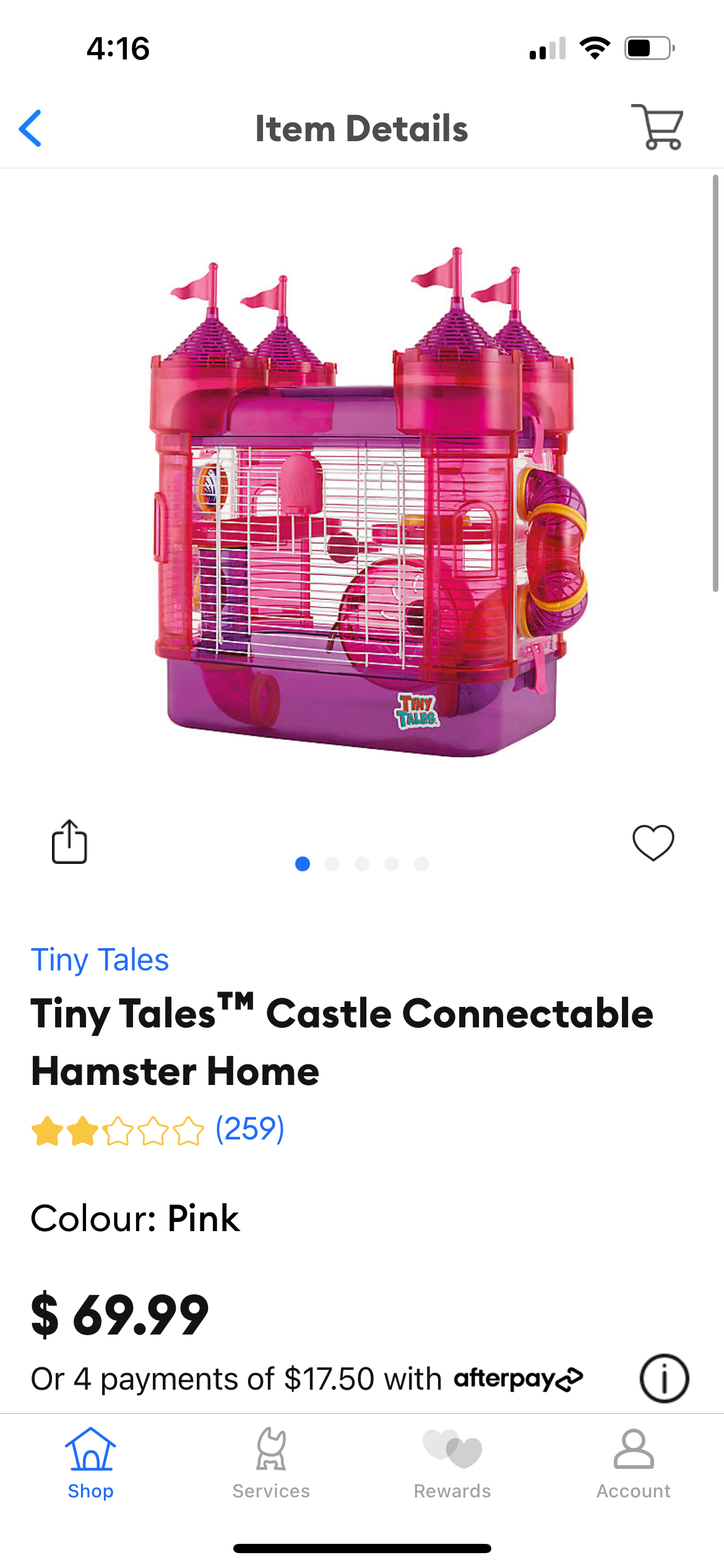 Hamster castle cage - photo 4