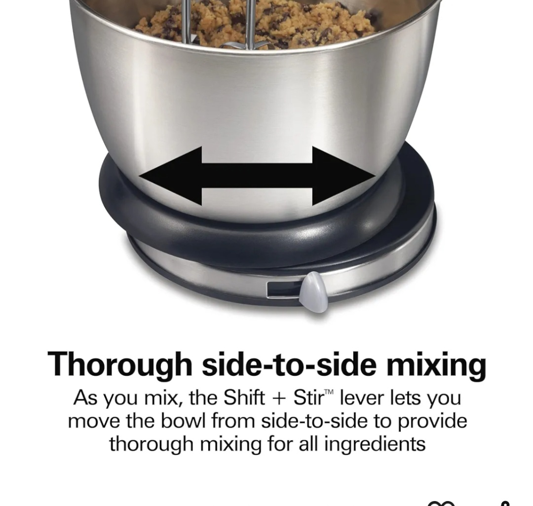 Hamilton Beach Classic Stand and Hand Mixer, 4 Quarts image indicator(5)