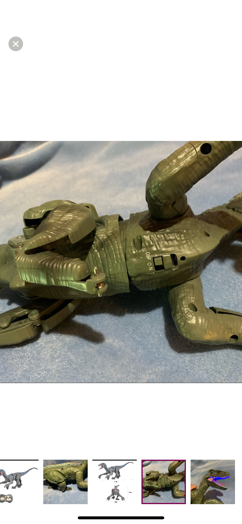🥕Velociraptor RC for parts-SM180 remote control dinosauria image indicator(7)