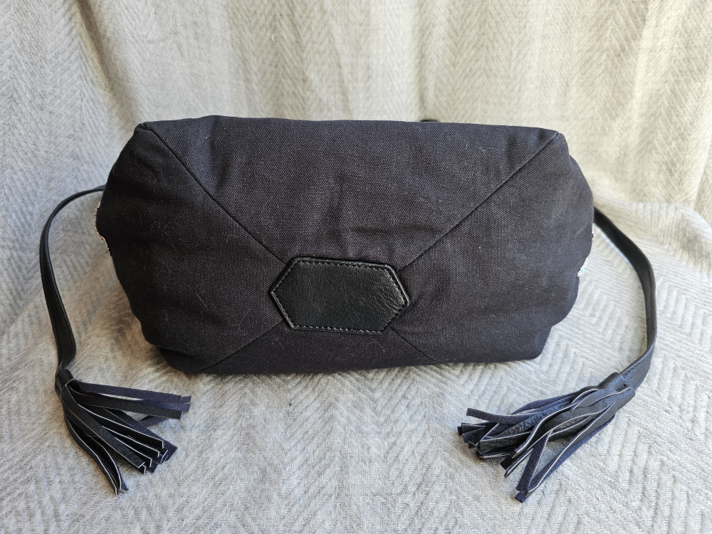 Desigual Canvas Tote with Bead Embellishments image indicator(8)