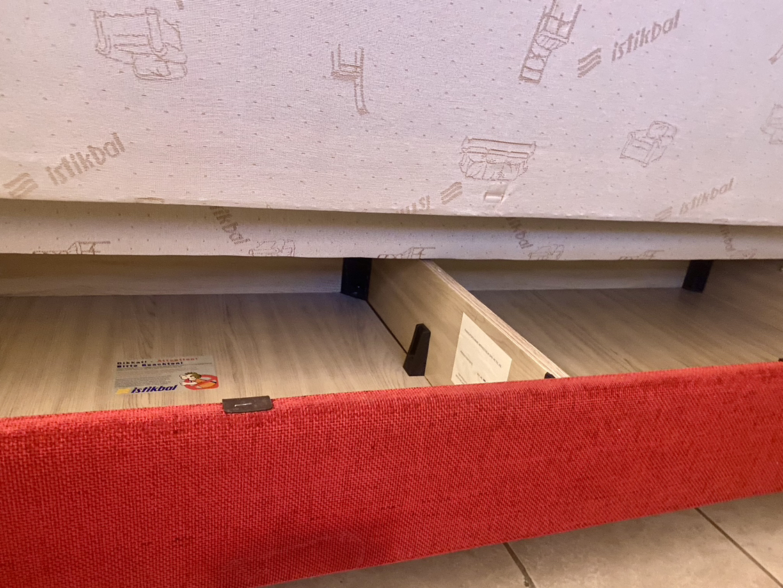 Sofa / Futon with Storage - photo 3