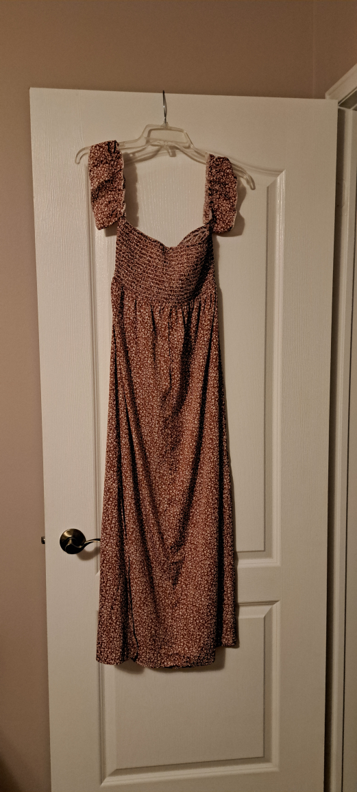 Summer off shoulder dress thumbnail