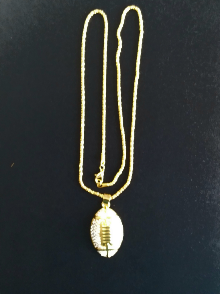 Cute Football Pendant Jewelry Unisex image indicator(3)