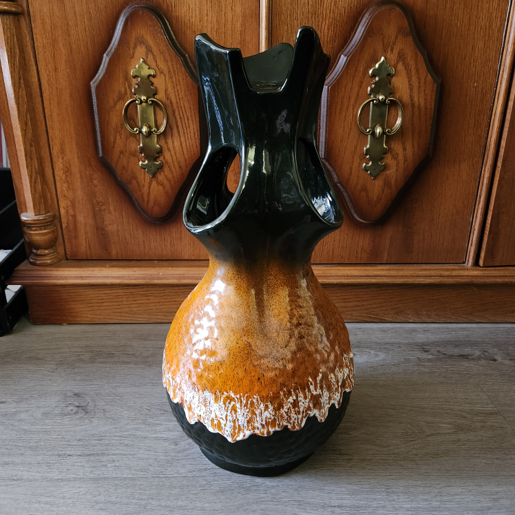 Drip glaze ceramic planter - photo 4