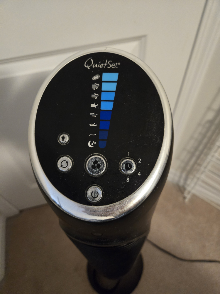 Honeywell QuietSet 8 Whole Room Oscillating Tower Fan - photo 2