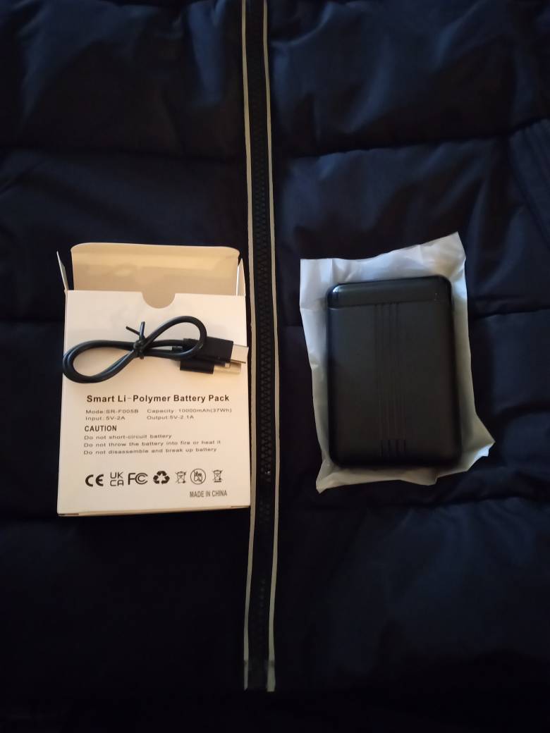 Heated Vest with 10000mAh Battery Pack Rechargeable image indicator(4)