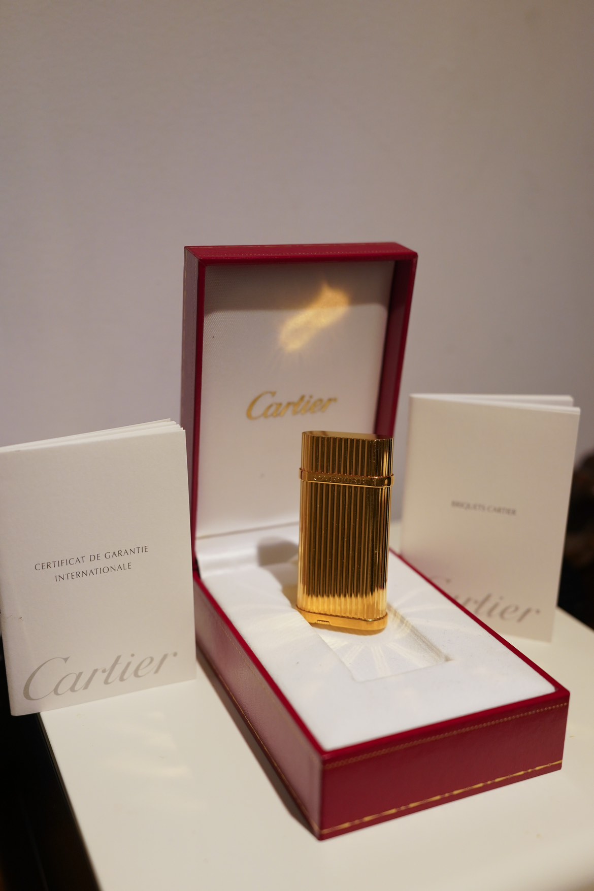 Vintage Cartier Gold Plated Lighter - photo 4