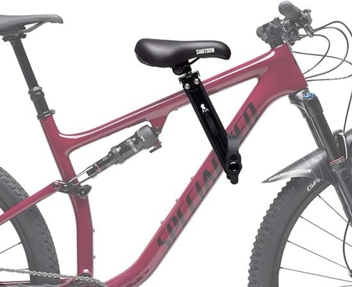 Kids Ride SHOTGUN - Front Mounted Child Bike Seat - photo 4