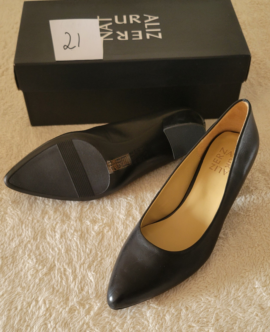 Naturalizer Women's Shoes/ Carmen, Black Leather image indicator(4)