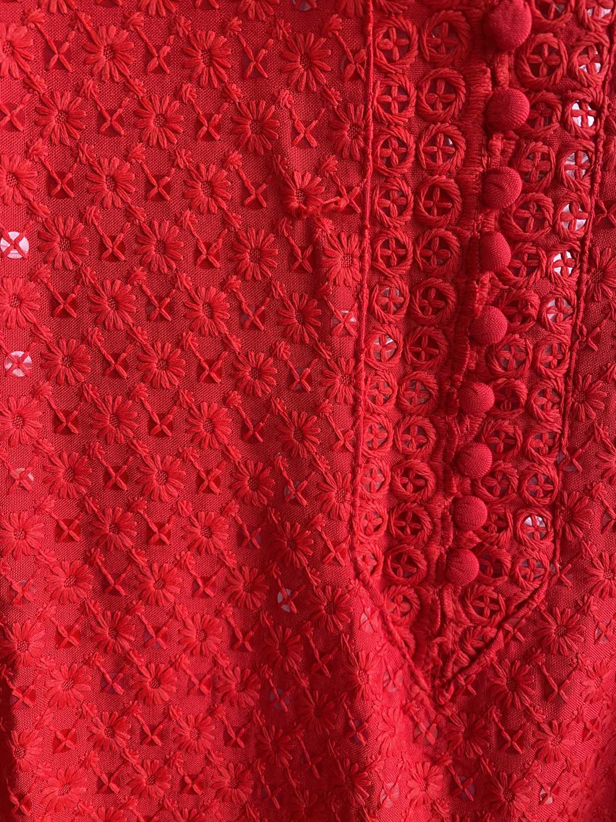 Chikankari Kamız and dupatta image indicator(4)