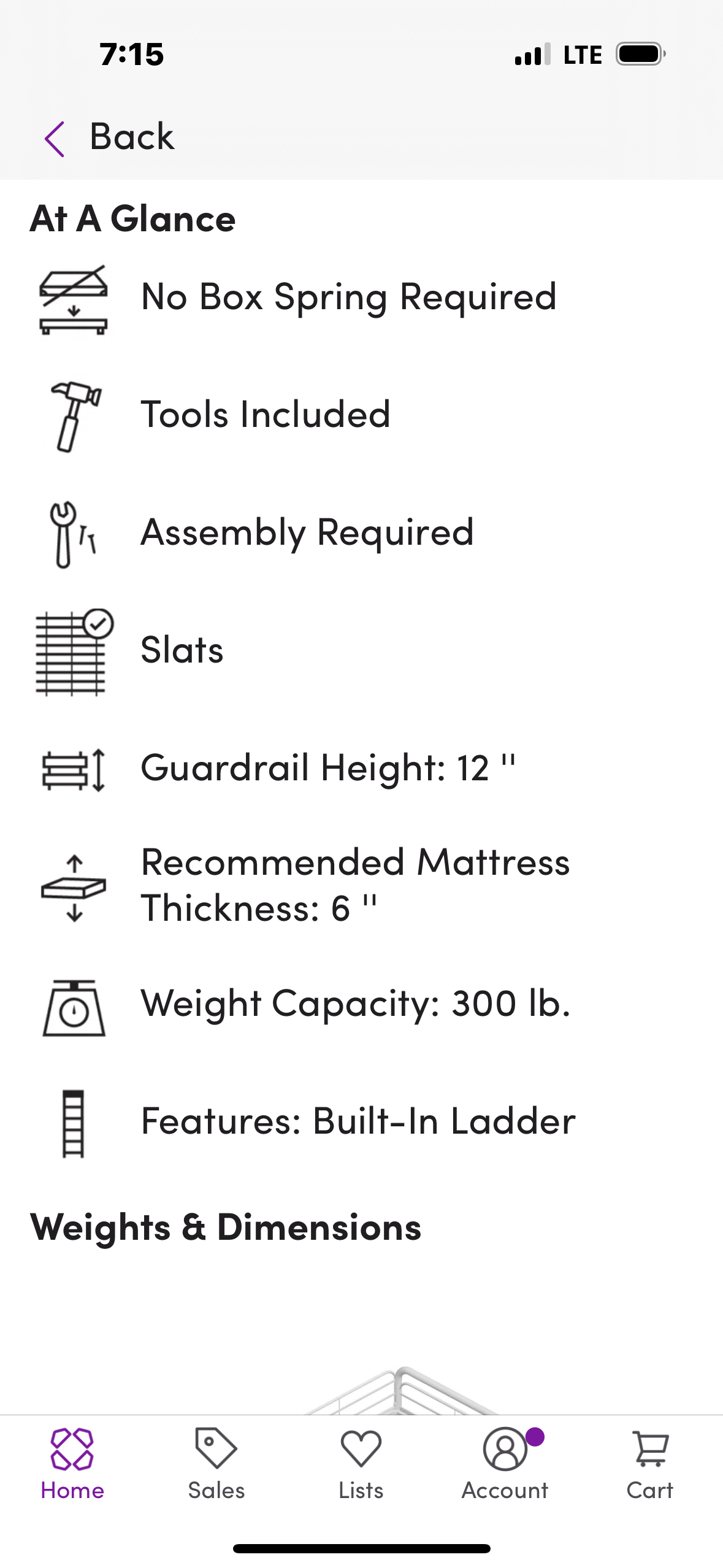 Ajay full size loft bed - photo 5