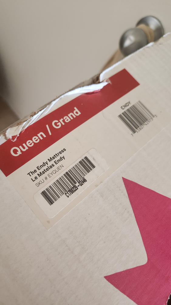Brand new (Boxed) Endy Mattress - Queen - photo 3
