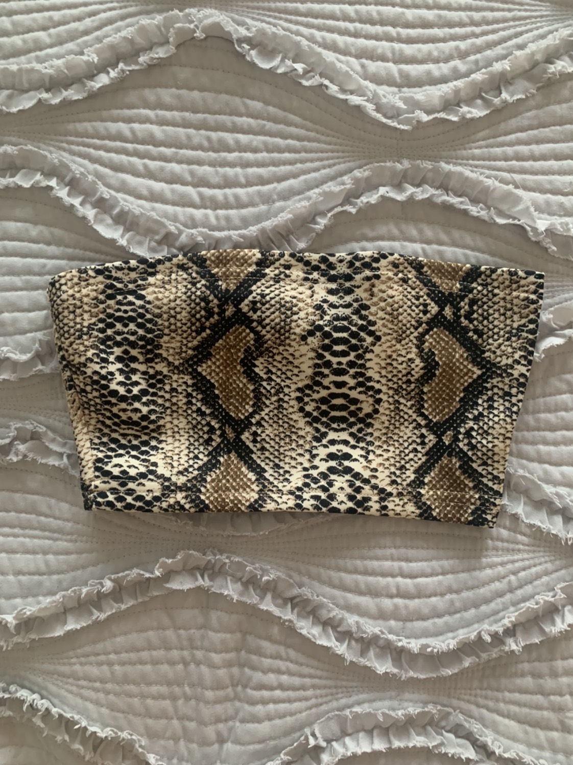 Snakeskin bandeau #freecycle thumbnail