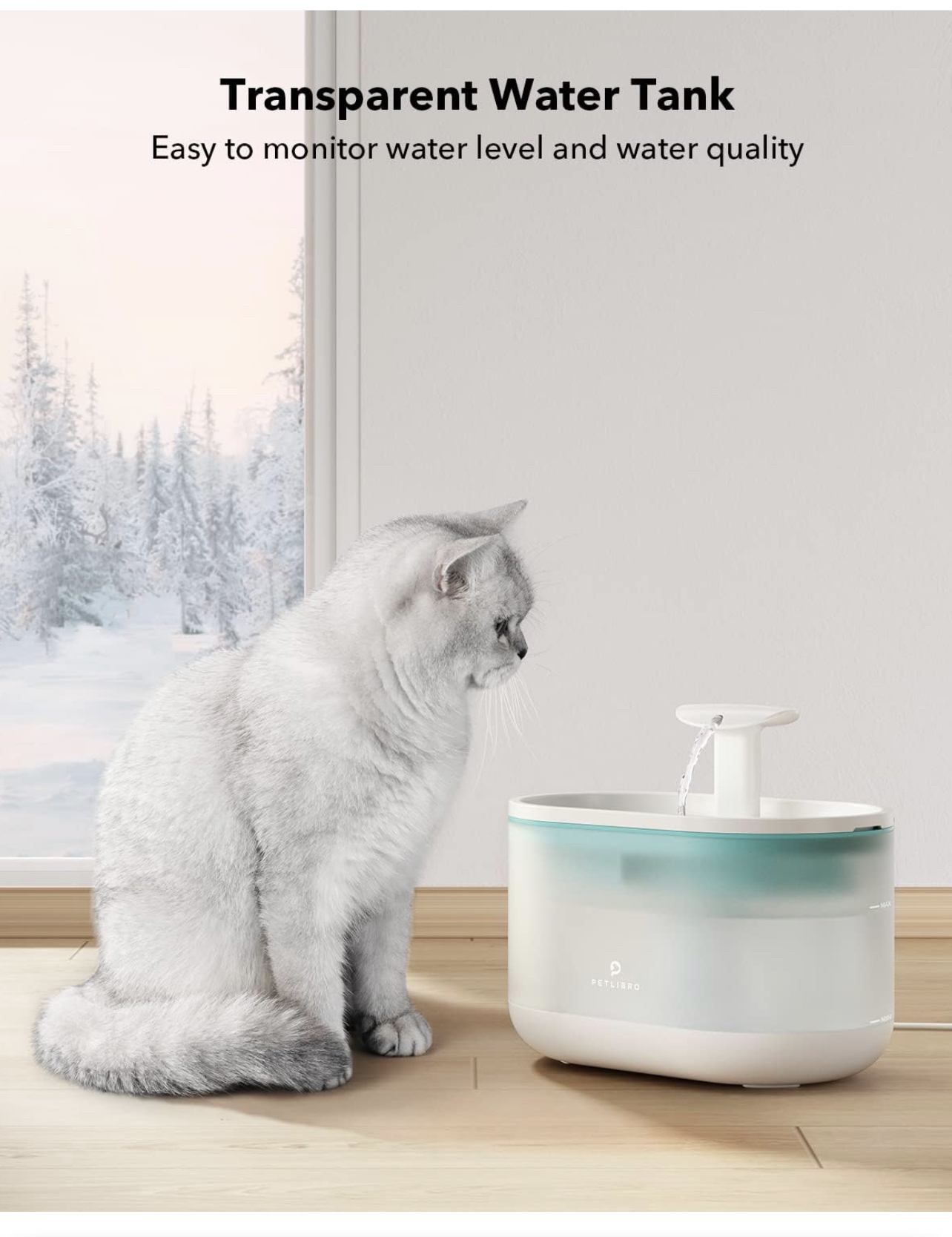 Pet water fountain
