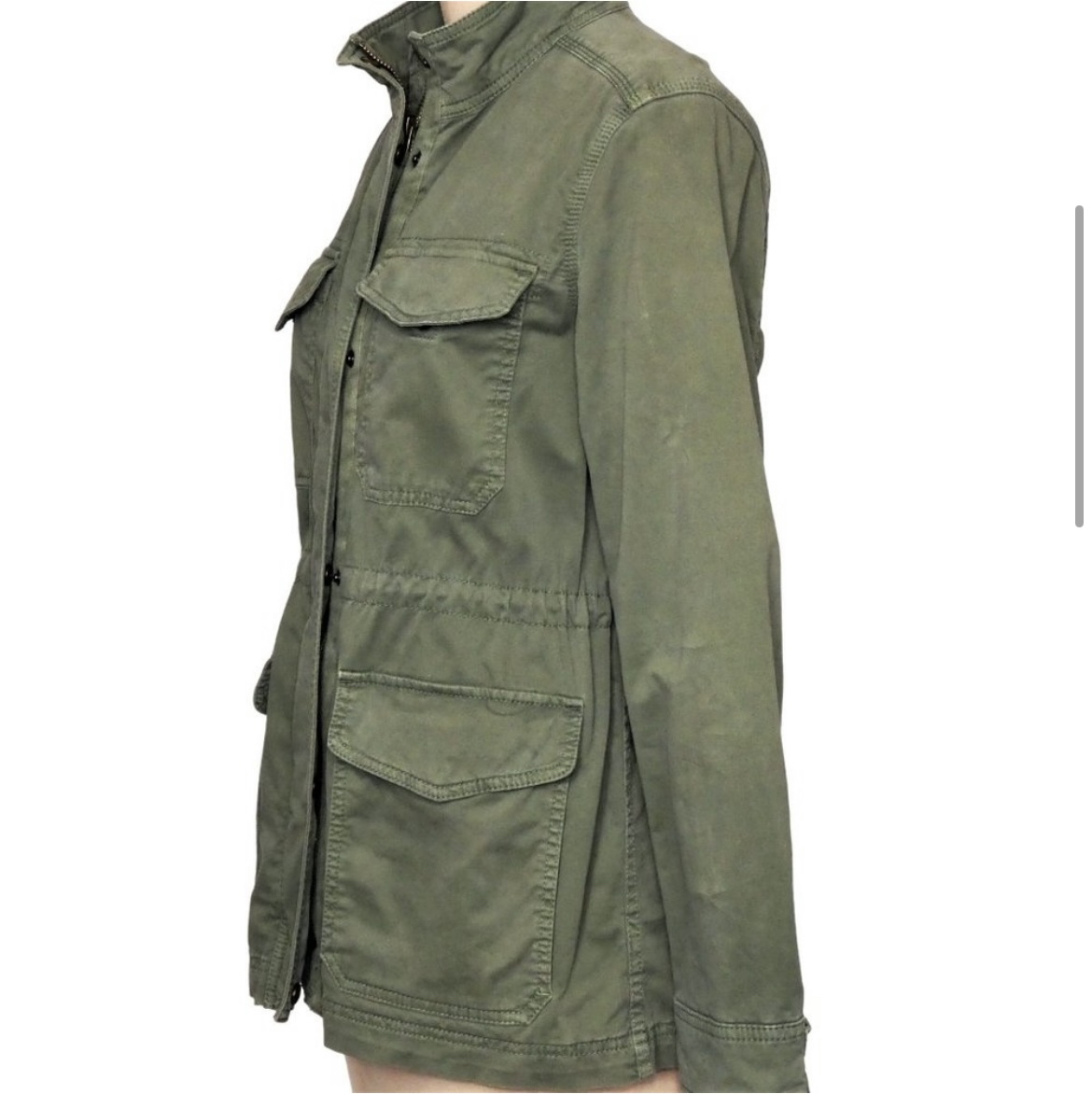 Army Green Military Utility Combat Jacket Size S - photo 4