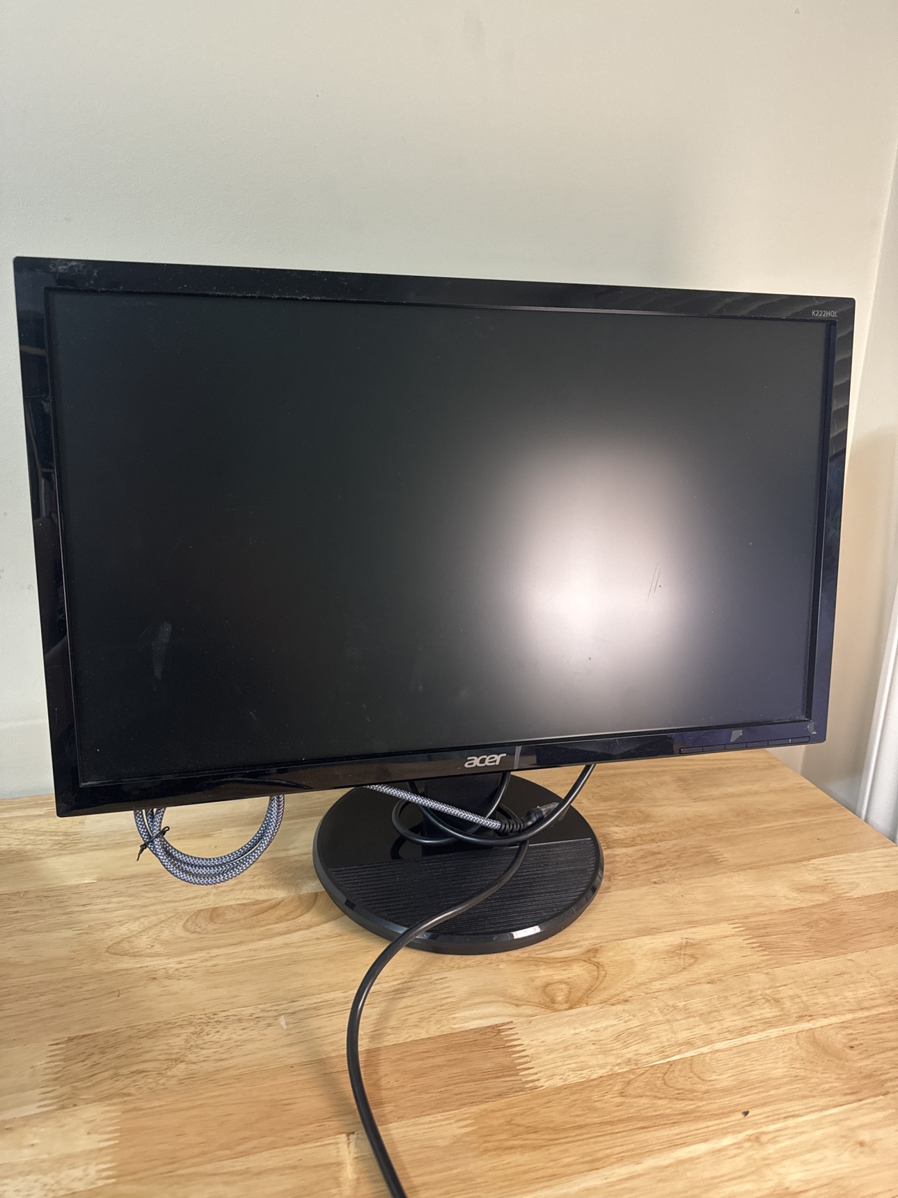 Acer 21.5 widescreen monitor