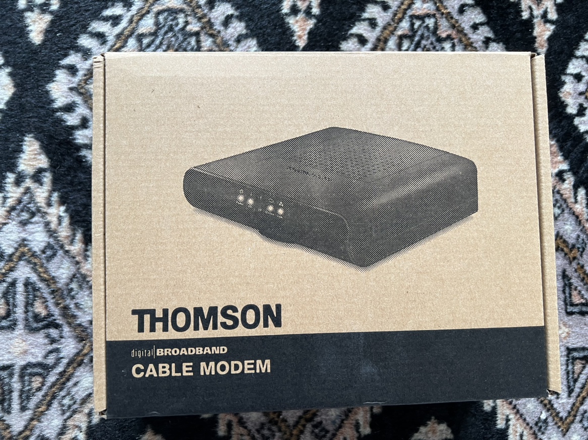 #freecycle Thomson DCM476 Modem 🥕 thumbnail