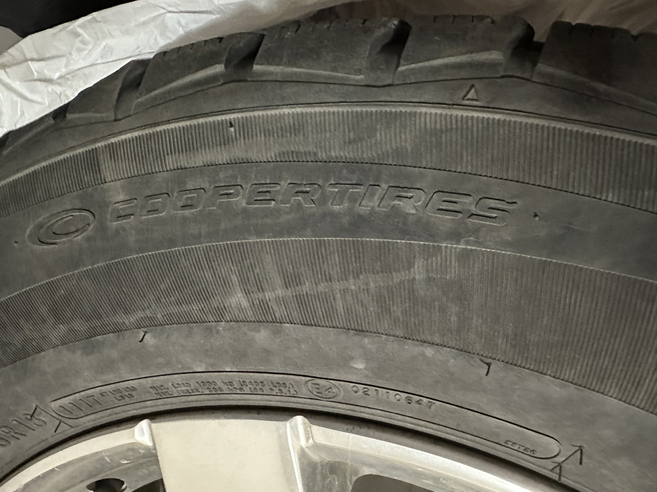 Tires and rims set of 4 winter tires - photo 4