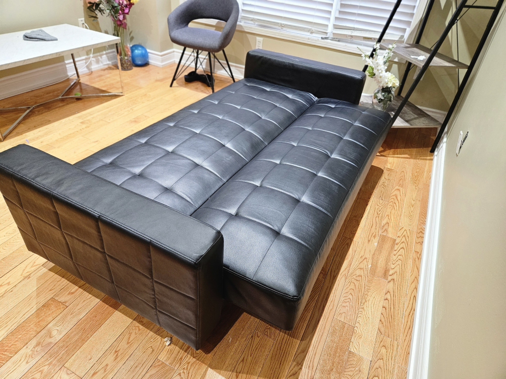 futon- faux leather - photo 4