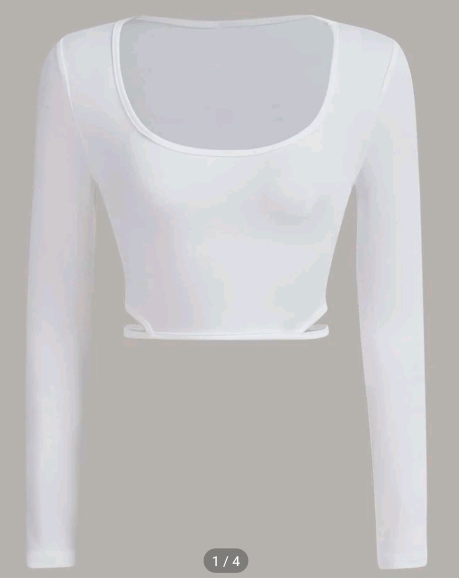 White crop top - photo 2
