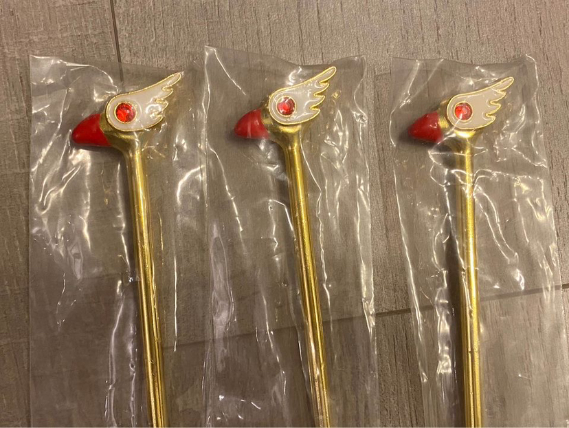 3 card captor Sakura wand makeup brushes image indicator(2)