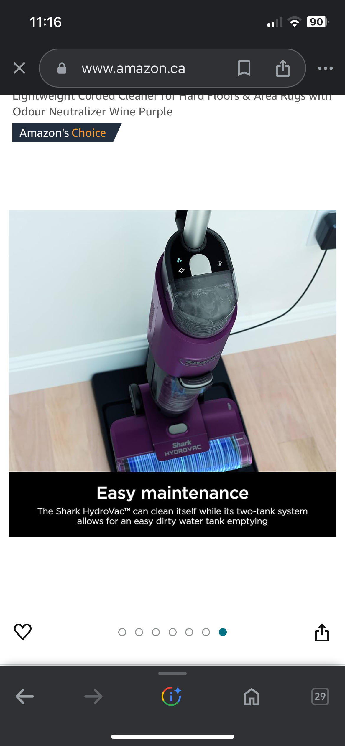 Brand new Shark hydro vacuum for floor and rug - photo 2