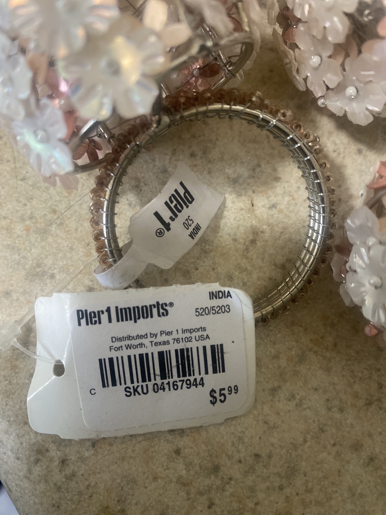 6 brand new Pier 1 imports napkin holders image indicator(2)