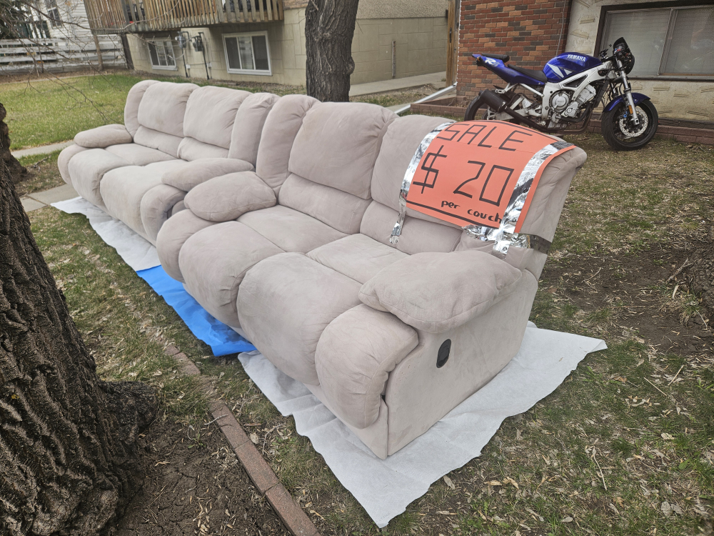 two couches, recliners - photo 5