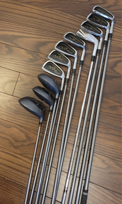 Right hand golf Bag & Golf clubs image indicator(7)