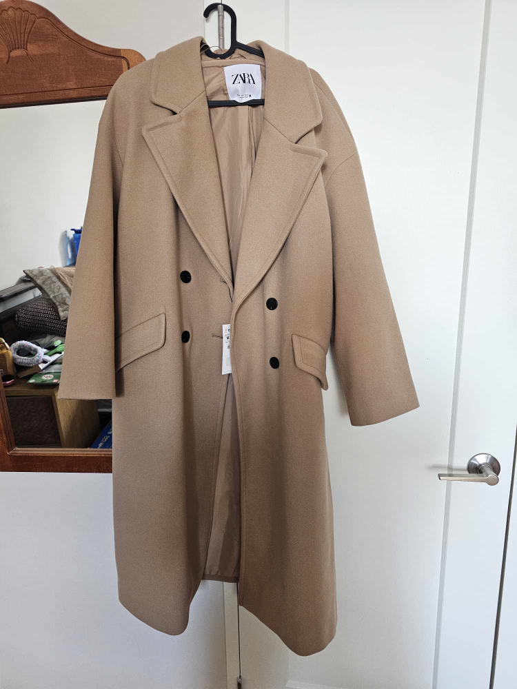 Brand New Zara Coat Medium Size