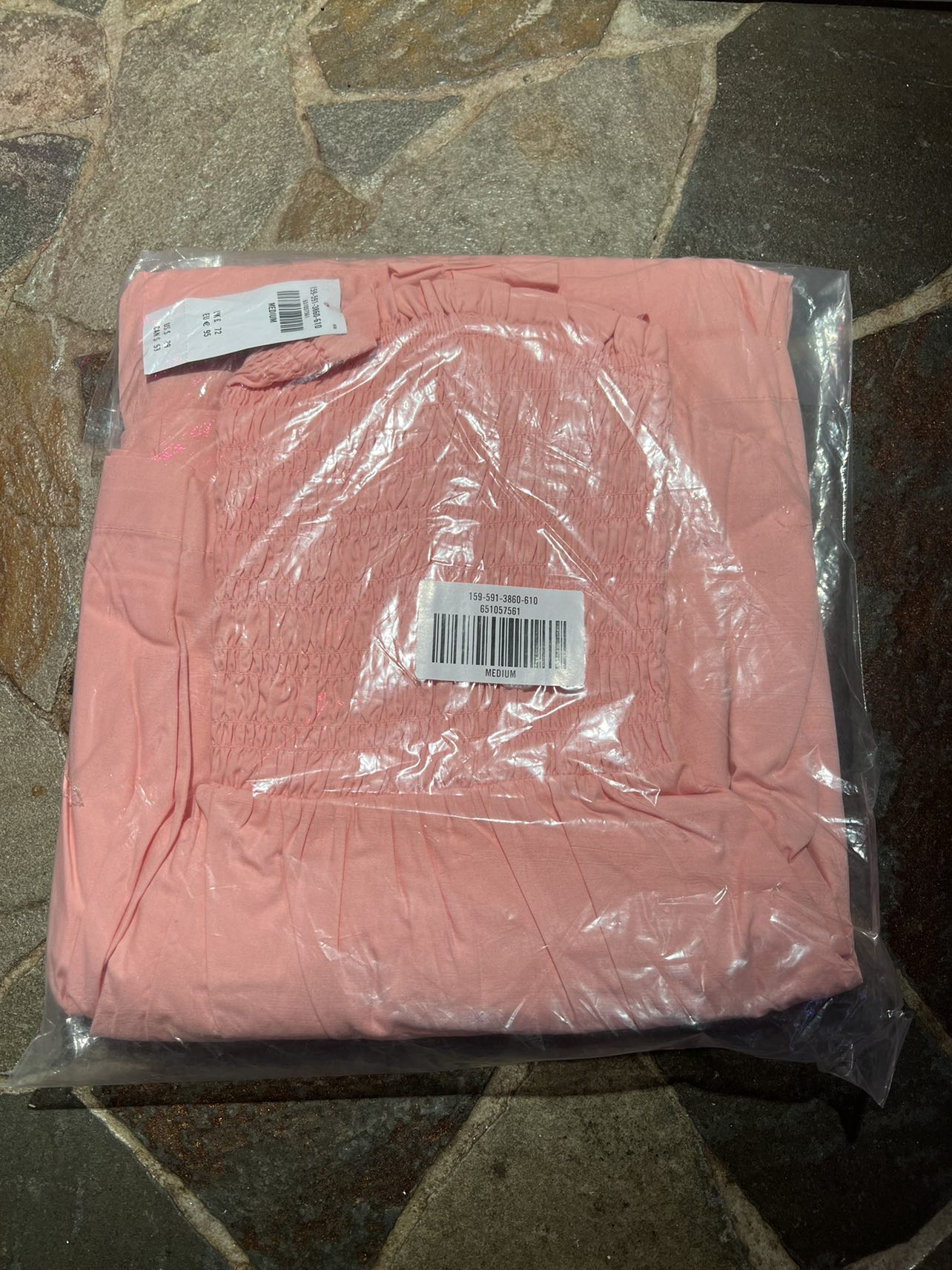 Abercrombie & Fitch Smocked Poplin Maxi Dress (BNWT) image indicator(3)