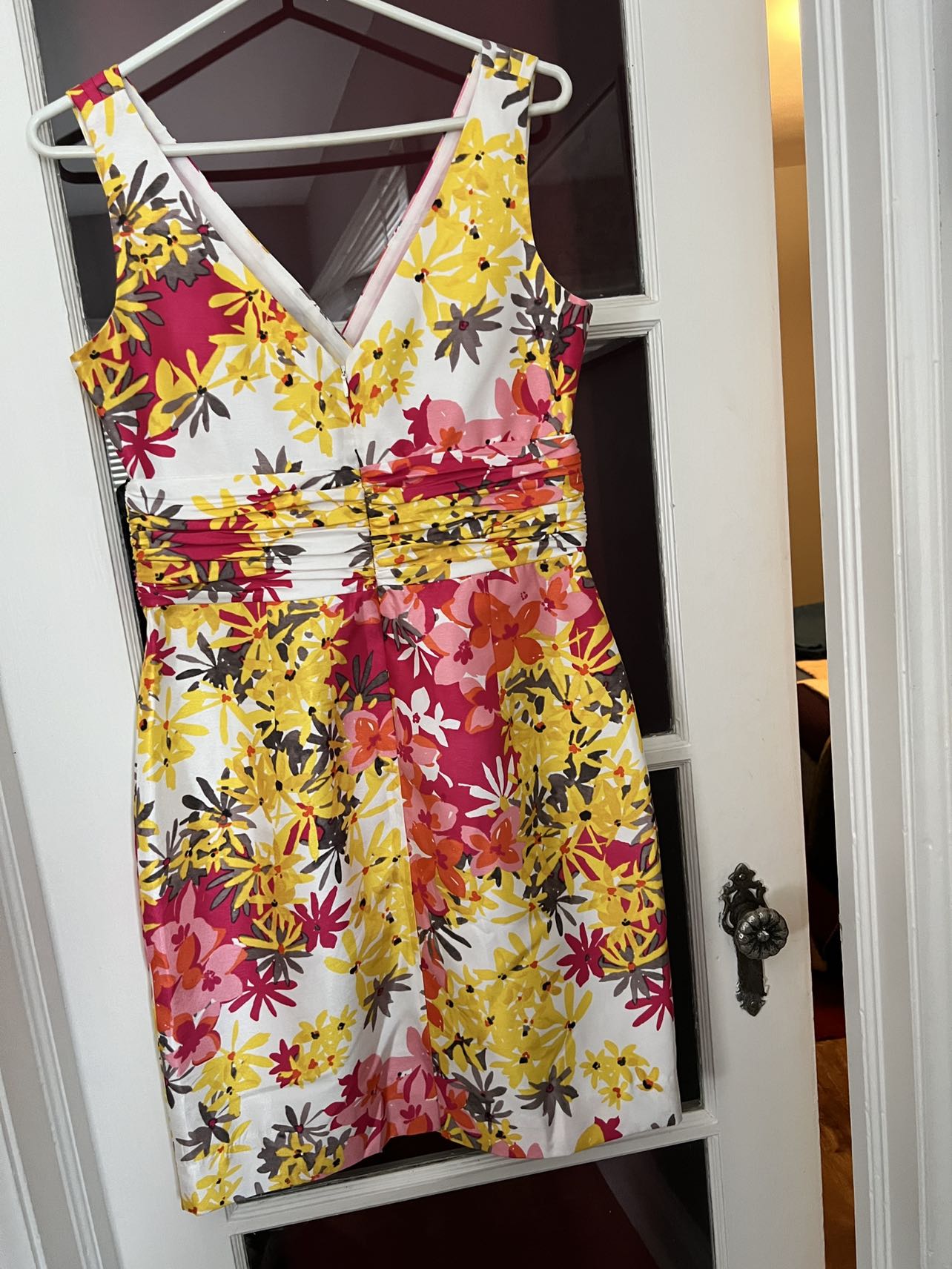 Colourful summer dress