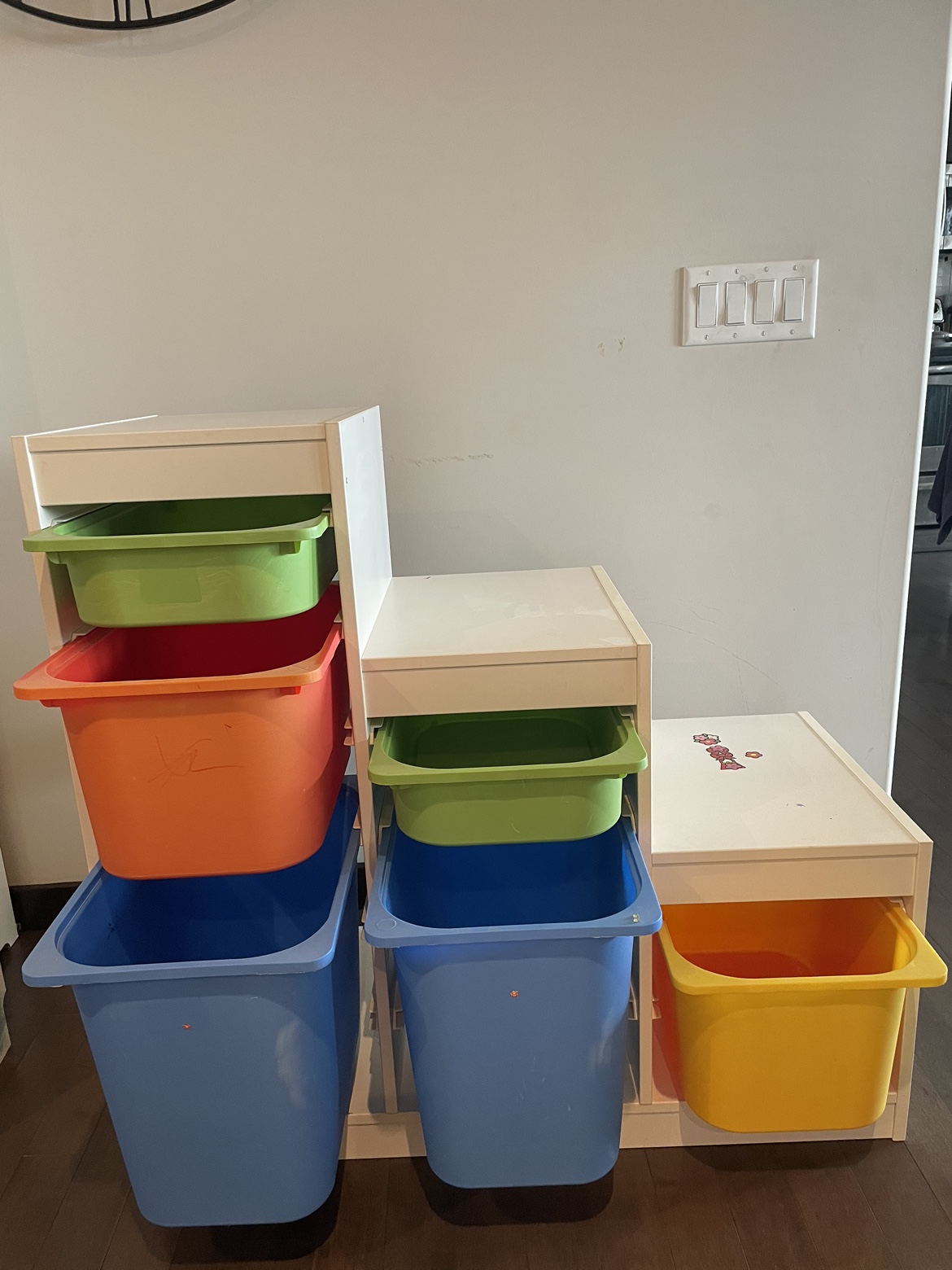 IKEA kids toys and arts storage