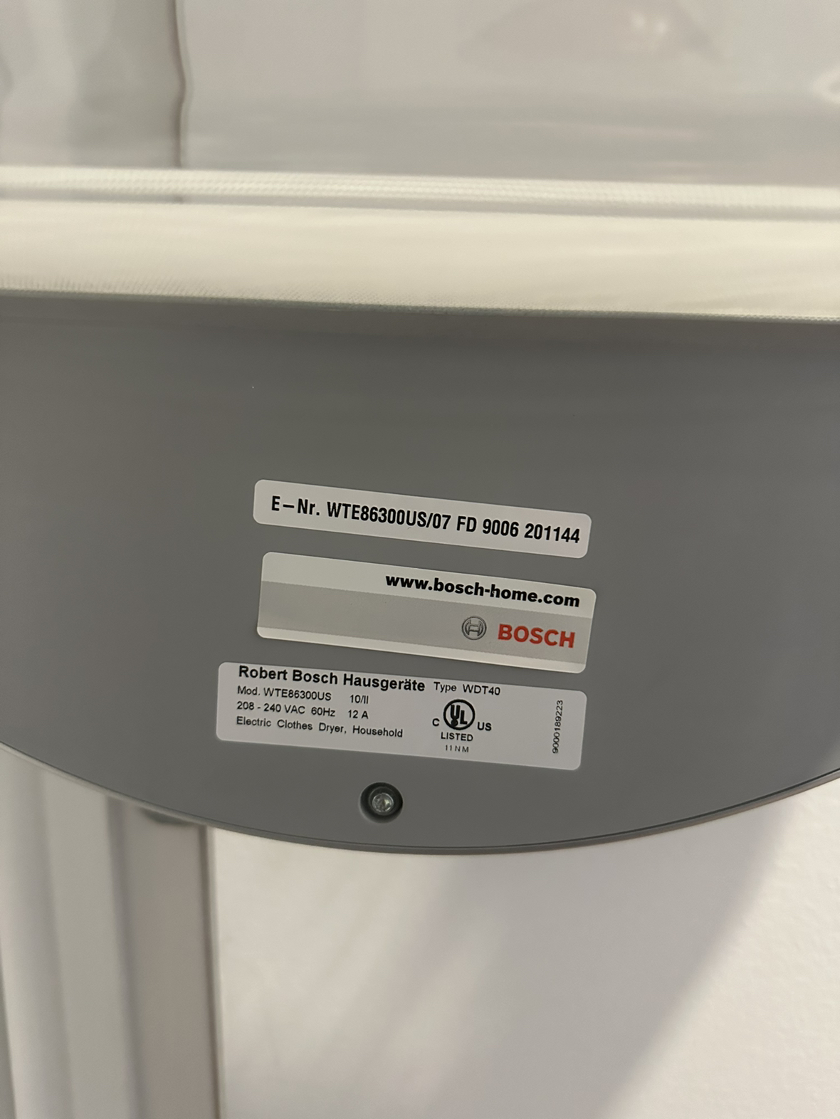 Bosch washer & dryer - photo 4