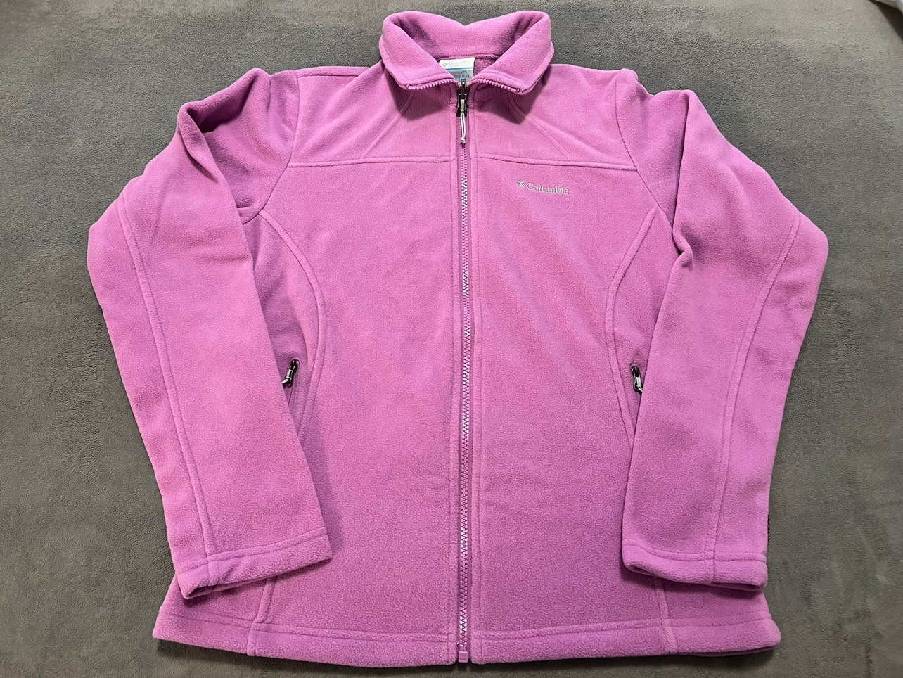 Women’s Full Zip Fleece Jacket - Columbia size M thumbnail