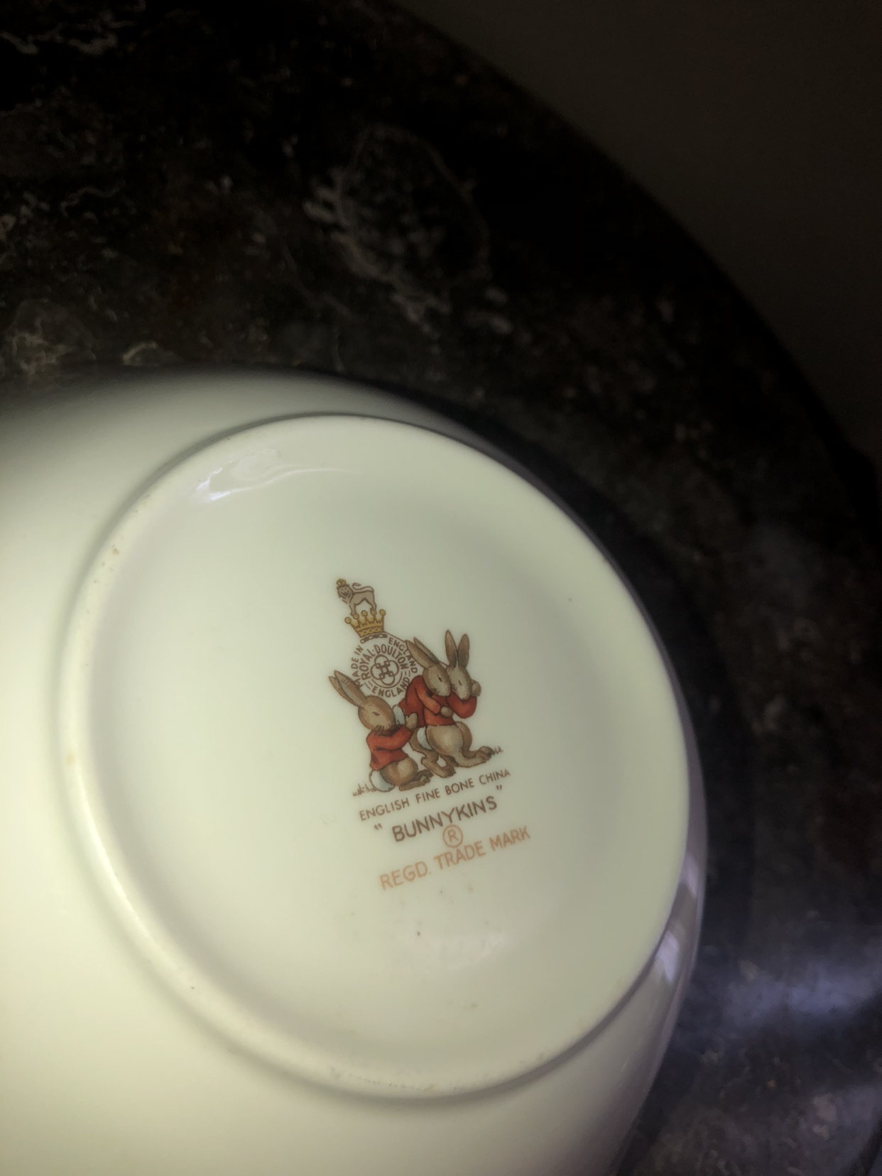 Royal Doulton Bunnykins 3 Piece Set/firm price image indicator(3)