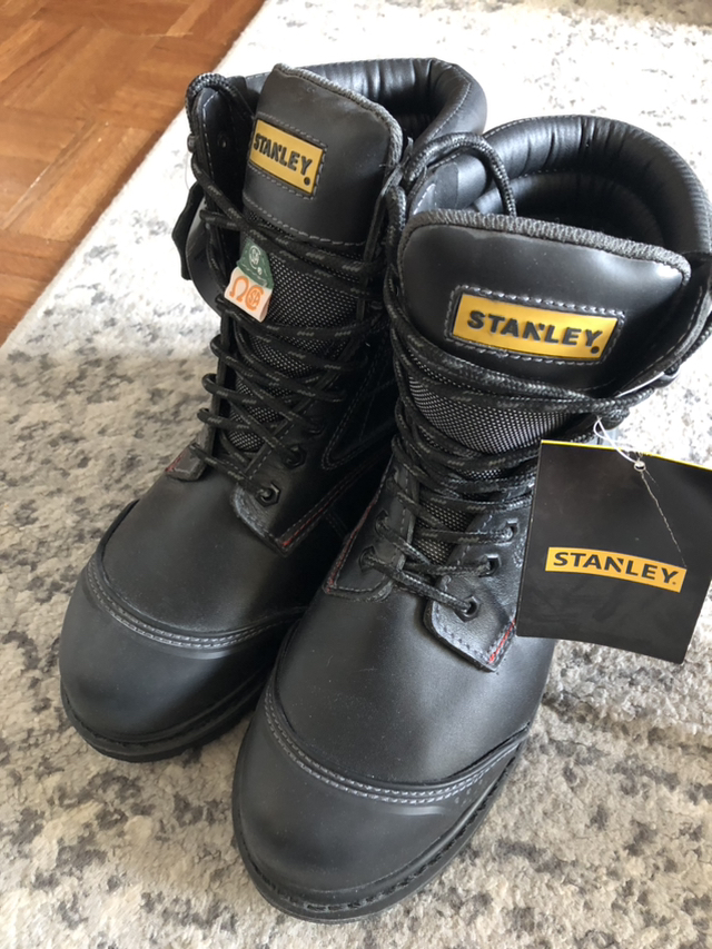 Men’s Black 8” CSA work boots