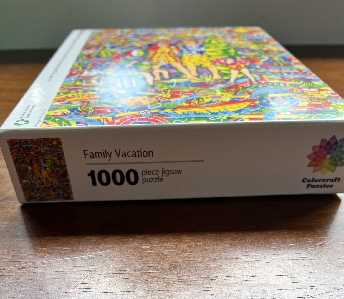 1000 pieces Jigsaw Puzzle - #freecycle - photo 2