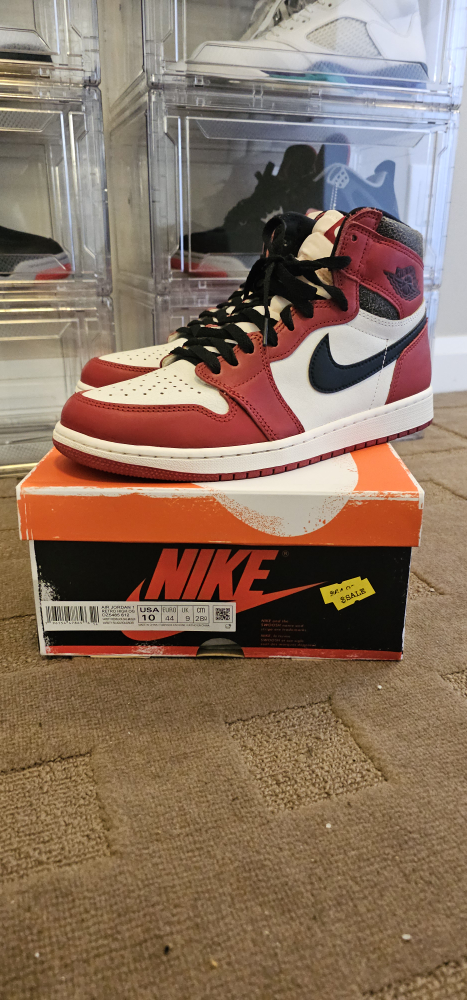 Jordan 1 Lost and Found Size 10 M