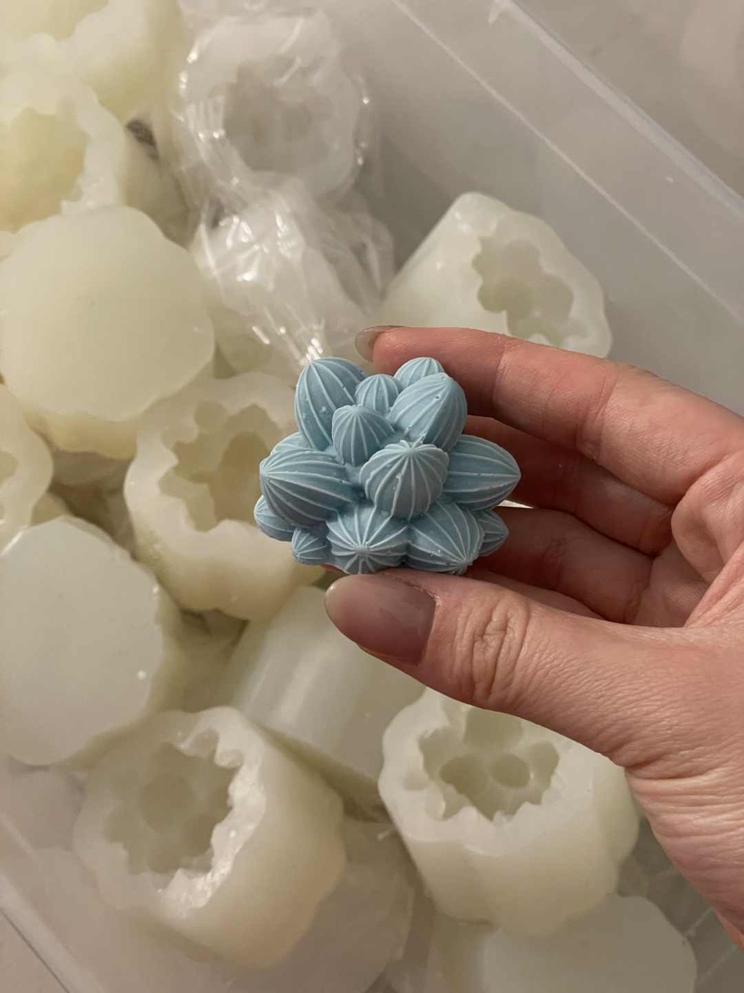 Flower, succulent, plant silicone mold