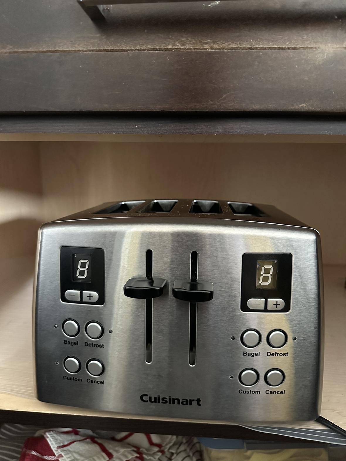 Cuisinart Bread/ Bagel 4 slice Toaster- Moving Sale!!!