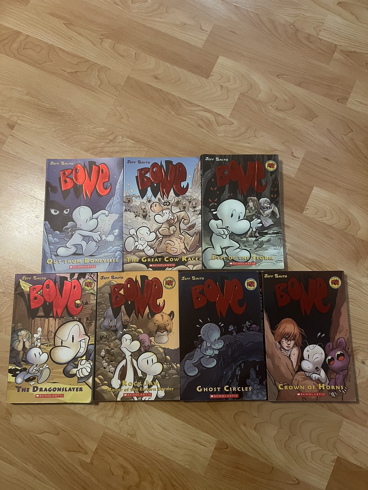 BONE cartoon book series